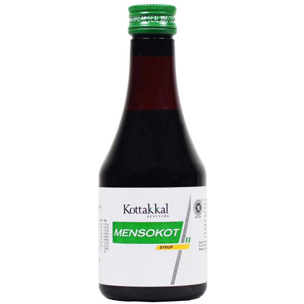 Менсокот сироп Коттаккал (Mensokot Kottakkal Ayurveda), 200 мл