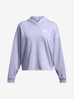 Худи женское Under Armour UA Rival Terry OS Hoodie-PPL