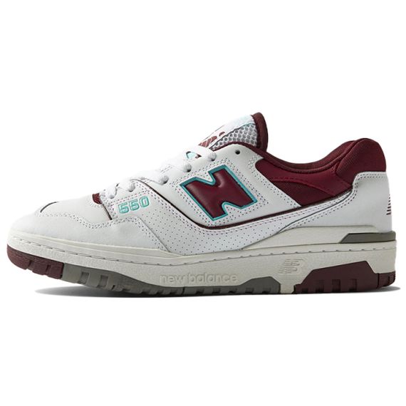 New Balance NB 550 White Burgundy