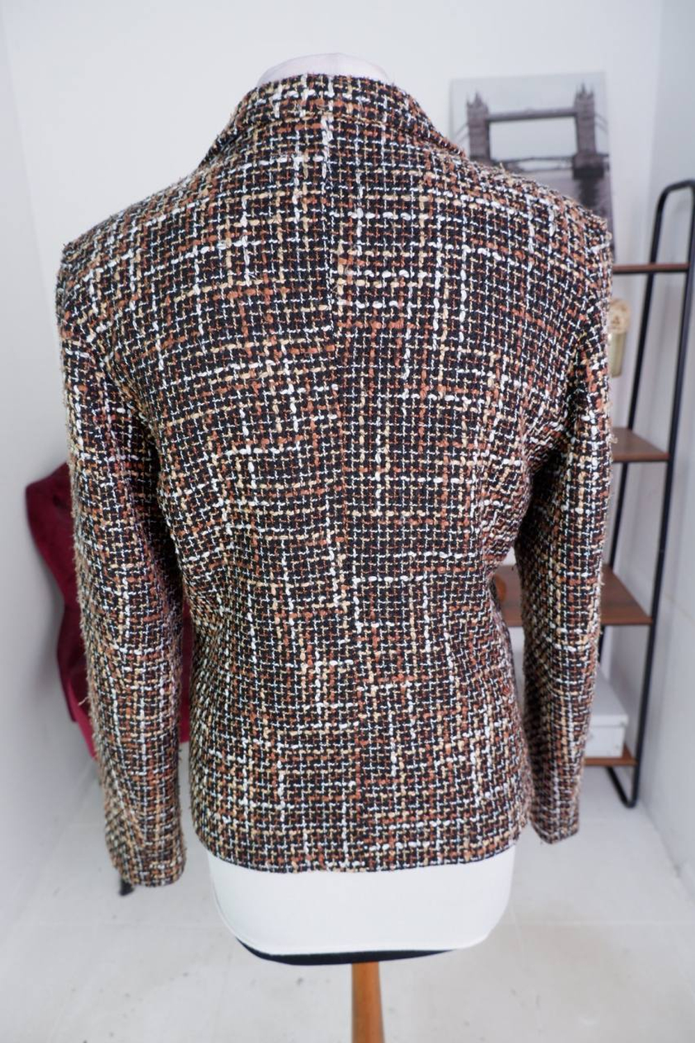 Жакет Vastek твидовый, визуально на 46/48 размер