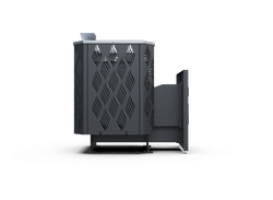 Банная печь Душа- 15 Сетка Лист Ивы Закрытая Каменка