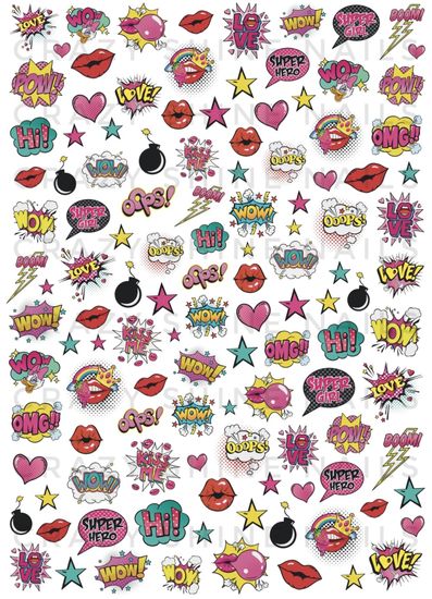 Слайдер-дизайн Crazy Shine Nails: Взрыв красок