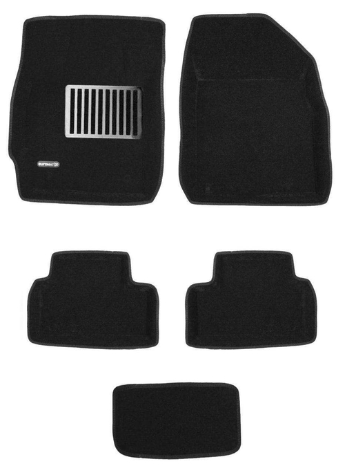 Коврики салона для MAZDA CX-7 (2006-2012) Euromat 3D Lux черные. Арт. EM3D-003409