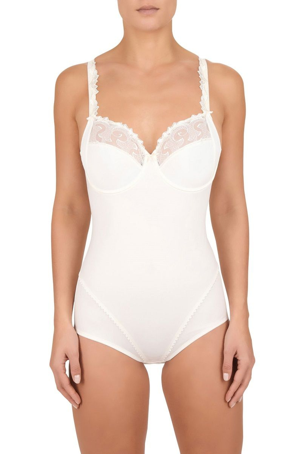 Моделирующее боди с мягкими чашками Rhapsody (Размер: 90E) (Цвет: дымчатый)