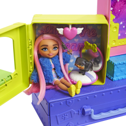 Barbie Extra - Набор Маленькая Кукла и Животные + Аксессуары HDY91