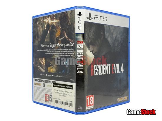 PS5 Resident Evil 4 Remake (Б/У, Полностью на русском языке, PPSA-07412)
