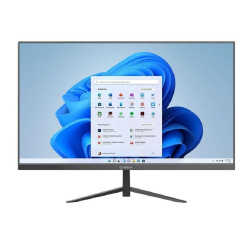 Моноблок IRBIS SMART AIO 24; 23.8“(i3-1215U;8GB(2666MHz);SSD256GB;IPS;16:9;1000:1;250Cd / m2;5ms;1920x1080x75Hz;HDMI(IN);USB-C;2*USB2.0;3*USB3.2A;RJ45;CardR;WebC 2MP;WIFI5;BT5.0;Tilt;Spk2*2W;keyb+m;Win11Pro(РФ)