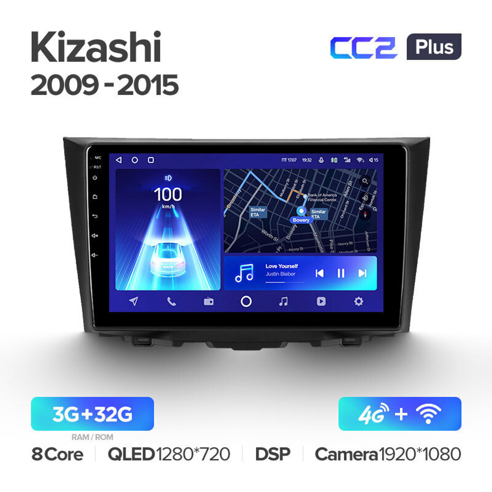 Teyes CC2 Plus 9" для Suzuki Kizashi 2009-2015