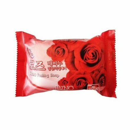 Косметическое пилинг-мыло c розой Juno Rose Peeling Soap