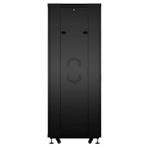 Шкаф напольный 19", 27U Cabeus SH-05C-27U60/60-BK