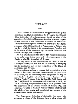 A catalogue of the Cyprus museum | John L. Myers