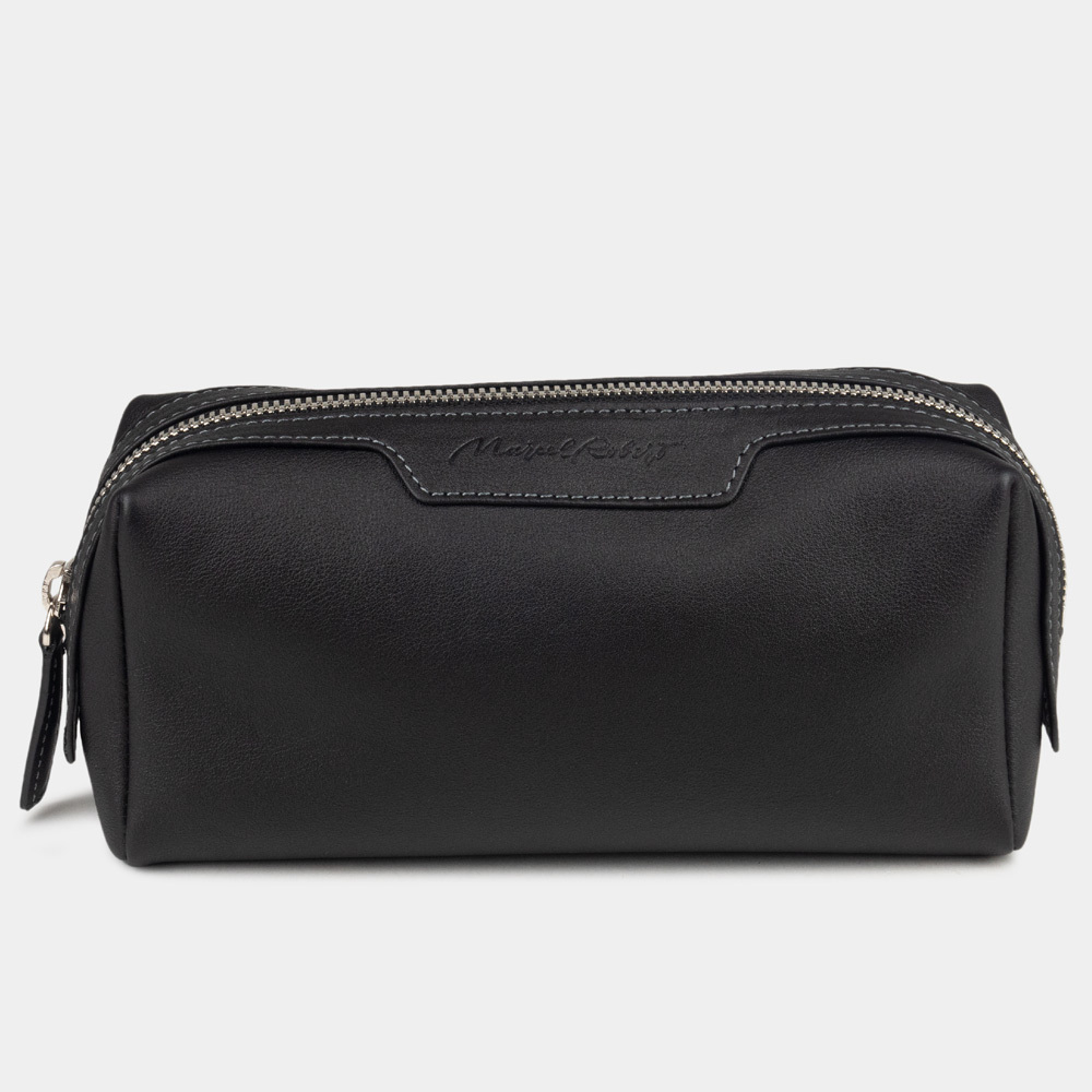 Несессер Tube из кожи теленка черного цвета