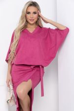 Платье "Вэнсдей" (розовое) П8565 LT Collection