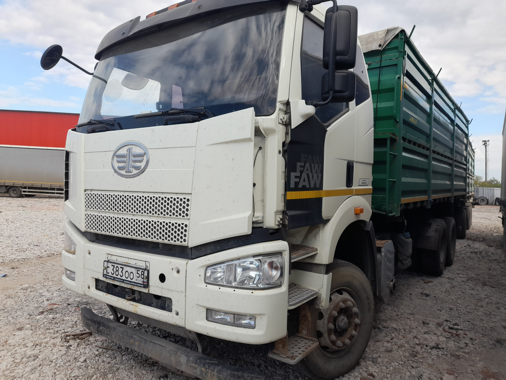 Автомастер 5589* на шасси FAW CA 3250 6x4 Зерновоз 558983-41 (Дизельный, 11,1 л, 420 л.с., МТ)