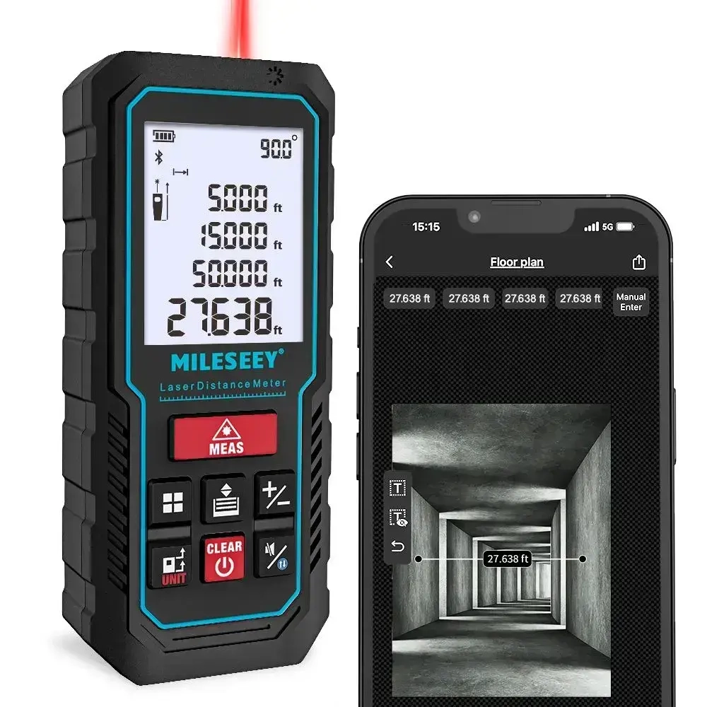 MILESEEY Дальномер 50 м ±2 мм