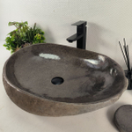 Раковина из речного камня RS-65115 62*45*15 0863