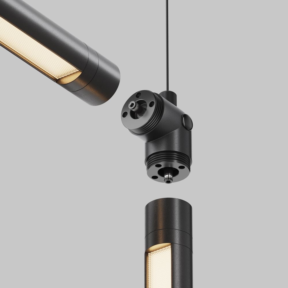 Угловой коннектор для системы без ввода питания Maytoni   CA014CL-B