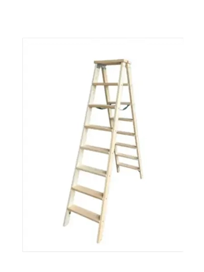 Стремянка деревянная 2х8 wide (рабоч. высота 3,3м)