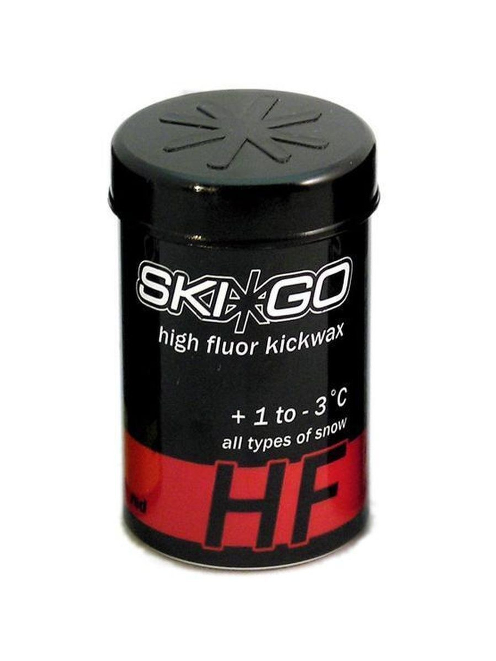 Ski-Go Мазь держания HF Kickwax Red +1 до -3°C (все типы сне