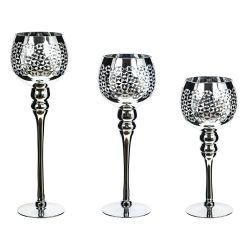 GAEM Набор из 3-х подсвечников, L38 W13 H39,5 см