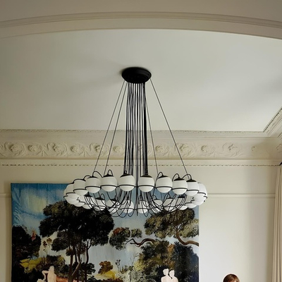 Подвесной светильник TAONUANSHU в чёрном цвете