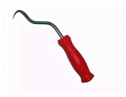 Крюк для вязки проволоки оцинкованная сталь, пластиковая рукоятка, 220*30мм 