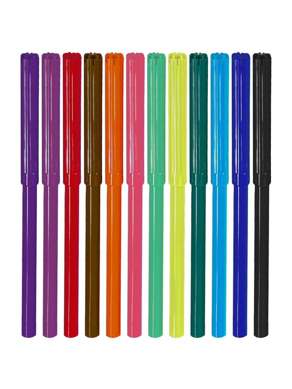 Фломастеры для рисования 12цвета, смываемые (WP12-26988)