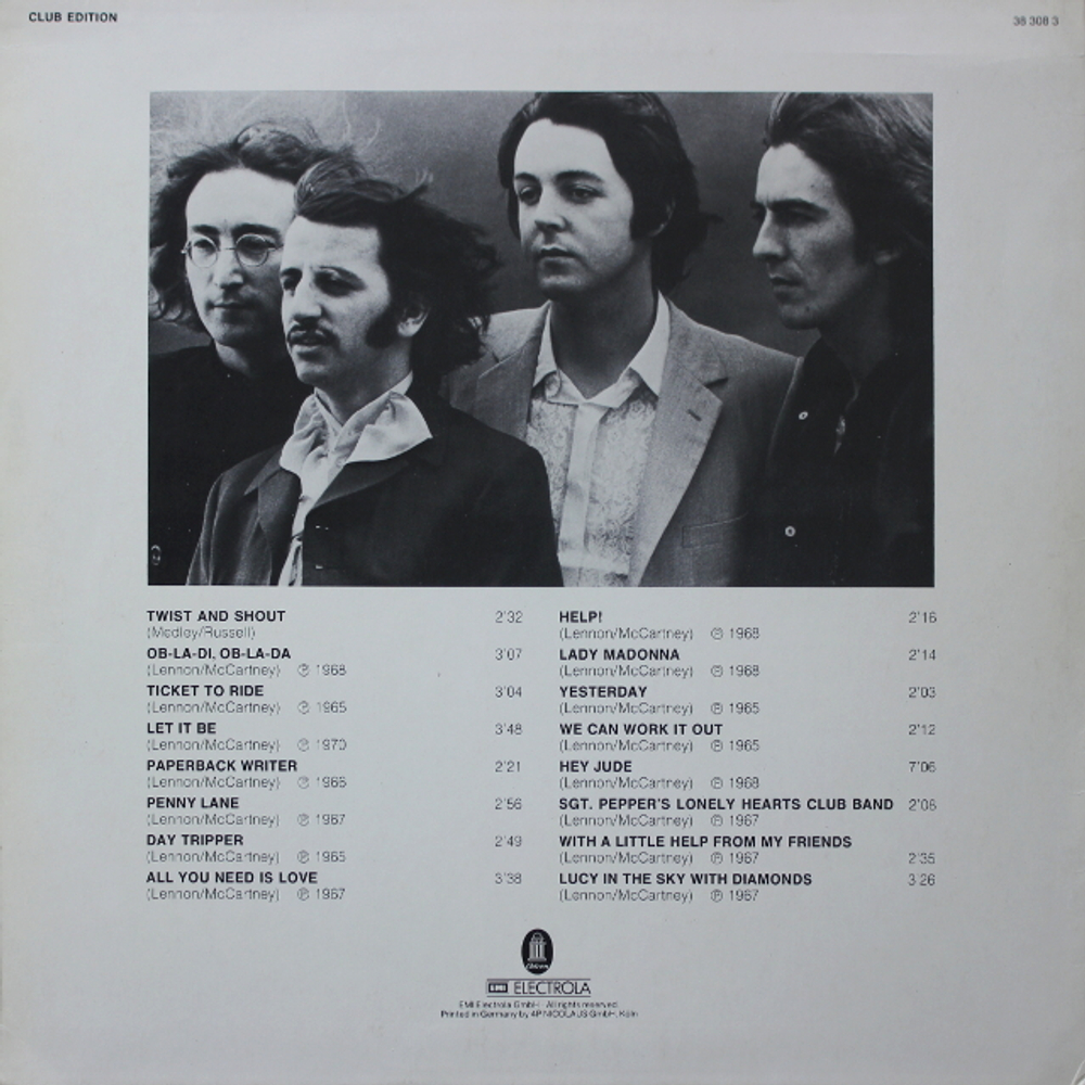 The Beatles / Golden Greatest Hits (LP)