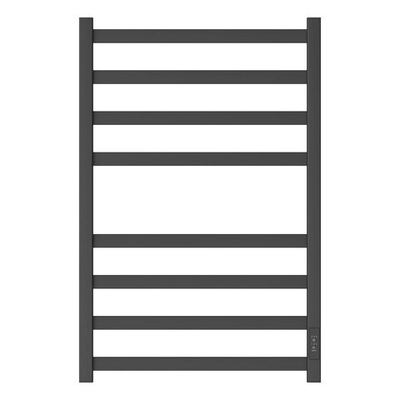 Полотенцесушитель электрический Point Меркурий PN83858B П8 500x800, диммер справа, черный