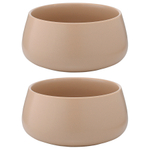 Набор из двух салатников бежевого цвета из коллекции essential, 800 мл