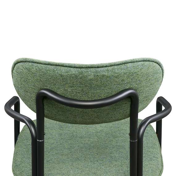 Стул Ror, Round, зеленая рогожка