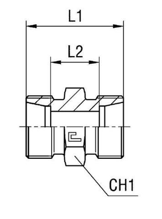 Соединение P DS16 24х1.5 (корпус)