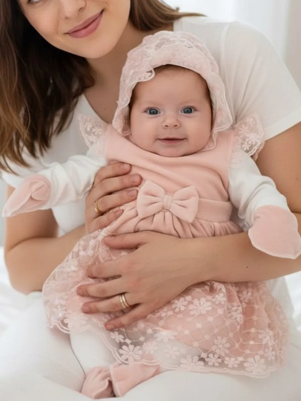 Платье для новорожденных девочек