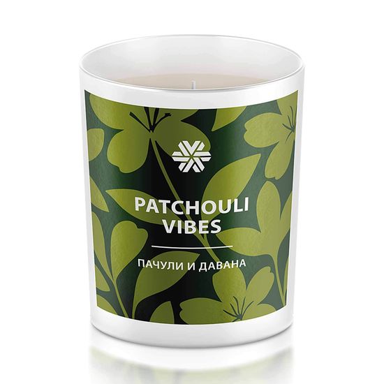 Ароматическая свеча Patchouli Vibes (Пачули и давана)