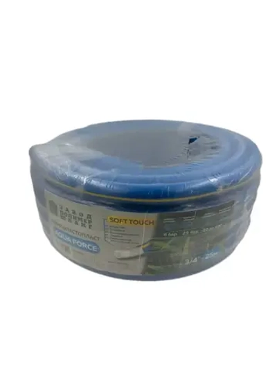 Шланг поливочный AQUA FORCE 3/4 25 метров 3-х слойный