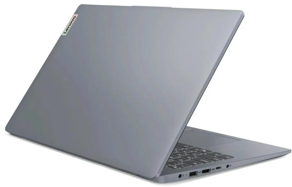 Ноутбук  Lenovo IdeaPad Slim 3 15IRH8 15.6 ", Core i7, 16 Гб RAM, 512 Гб SSD, UHD Graphics, Серый