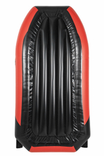 YACHTMAN-260 МНД НАДУВНОЕ ДНО (Яхтман) красный-черный (лодка ПВХ с усилением)