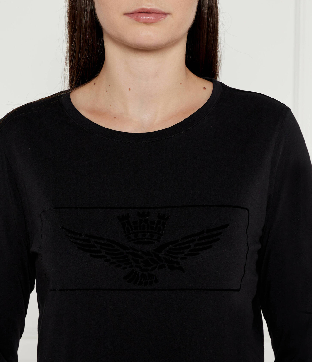 Блузка Aeronautica Militare - черный(TS2297DJ359)