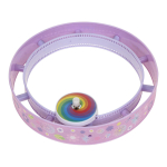 Колесо заводное бегущ. Радуга, в ассорт.блист GS-3367