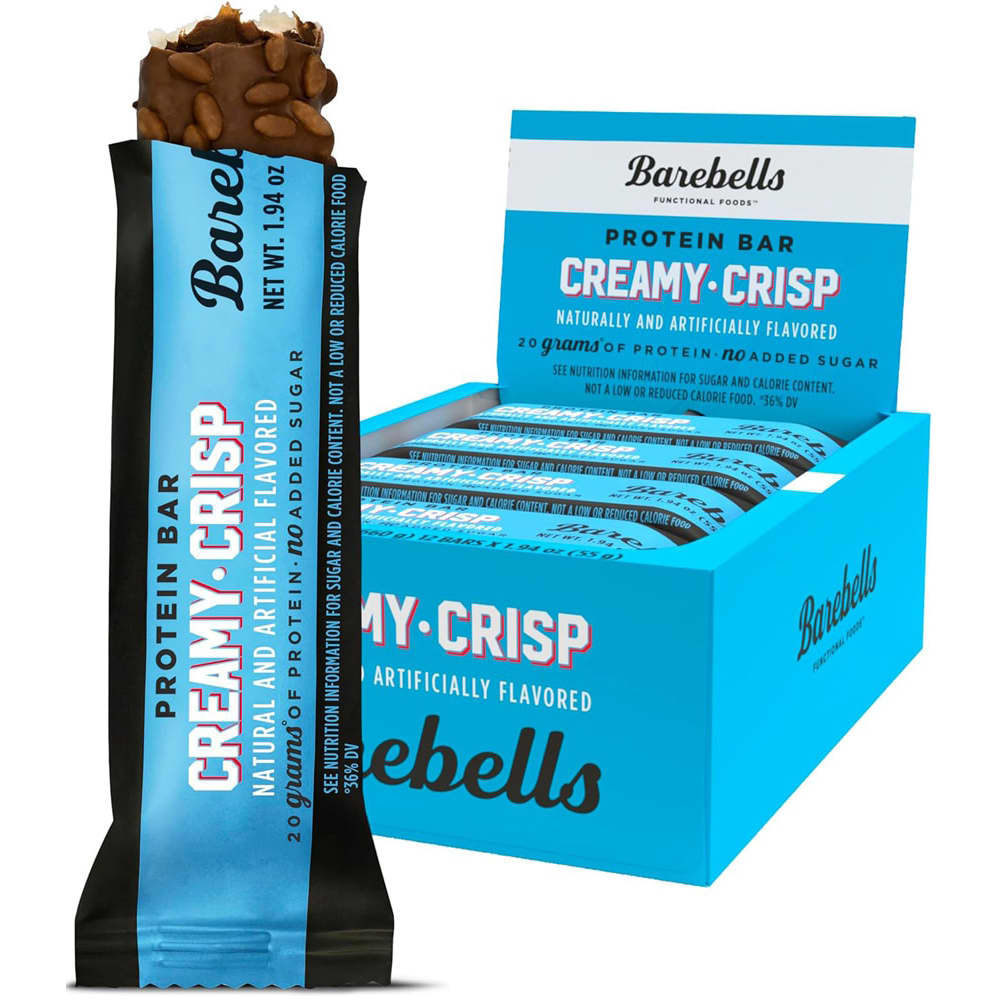 Barebells, Protein Bar, Creamy Crisp, 12 Bars, 1.94 oz (55 g) Each