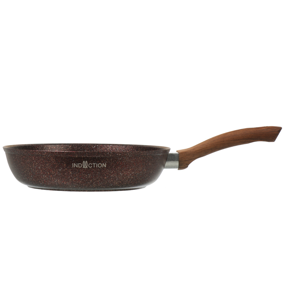 Сковорода алюминий, 26 см, антиприг, Kukmara, Granit Ultra Red Induction, индукц, сгаи260а