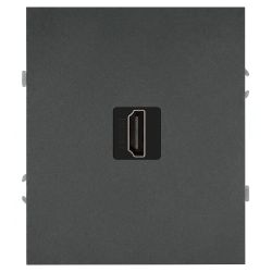 Розетка ЭРА Arktik 16-3114-06 HDMI графит | Эра Arktik