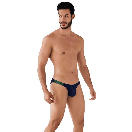 Мужские трусы слипы темно-синие Clever TRANSFORM BIKINI BRIEF 079907