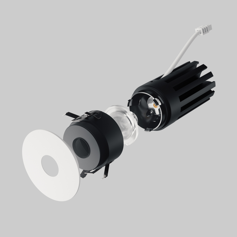 074436 Светильник SPIRA SLIM LED 12W 720LM 24G БЕЛЫЙ 3000K