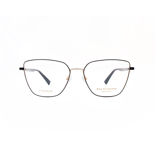 Оправа бабочка Ana Hickmann 1531Т 09А черная с золотом