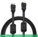 Кабель Buro HDMI-19M/19M-1.8M-MG HDMI-HDMI ver1.4 1.8м чёрный