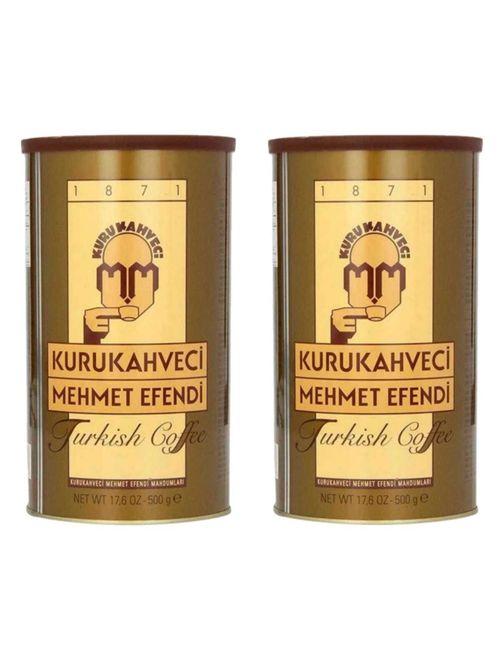 Кофе молотый Kurukahveci Mehmet Efendi банка 500 г 2 шт