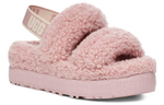 UGG Oh Fluffita Fuzzy Slippers Women"s Rose Gray