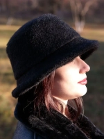 Панама теплая весенняя на флисе