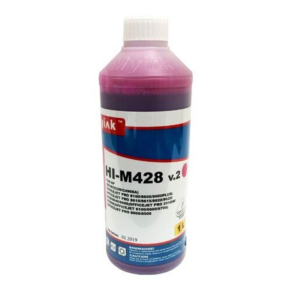 Чернила для HP (933/935/940/951) (1л,magenta.Pigment) HI-M428 v.2 EverBrite™ MyInk